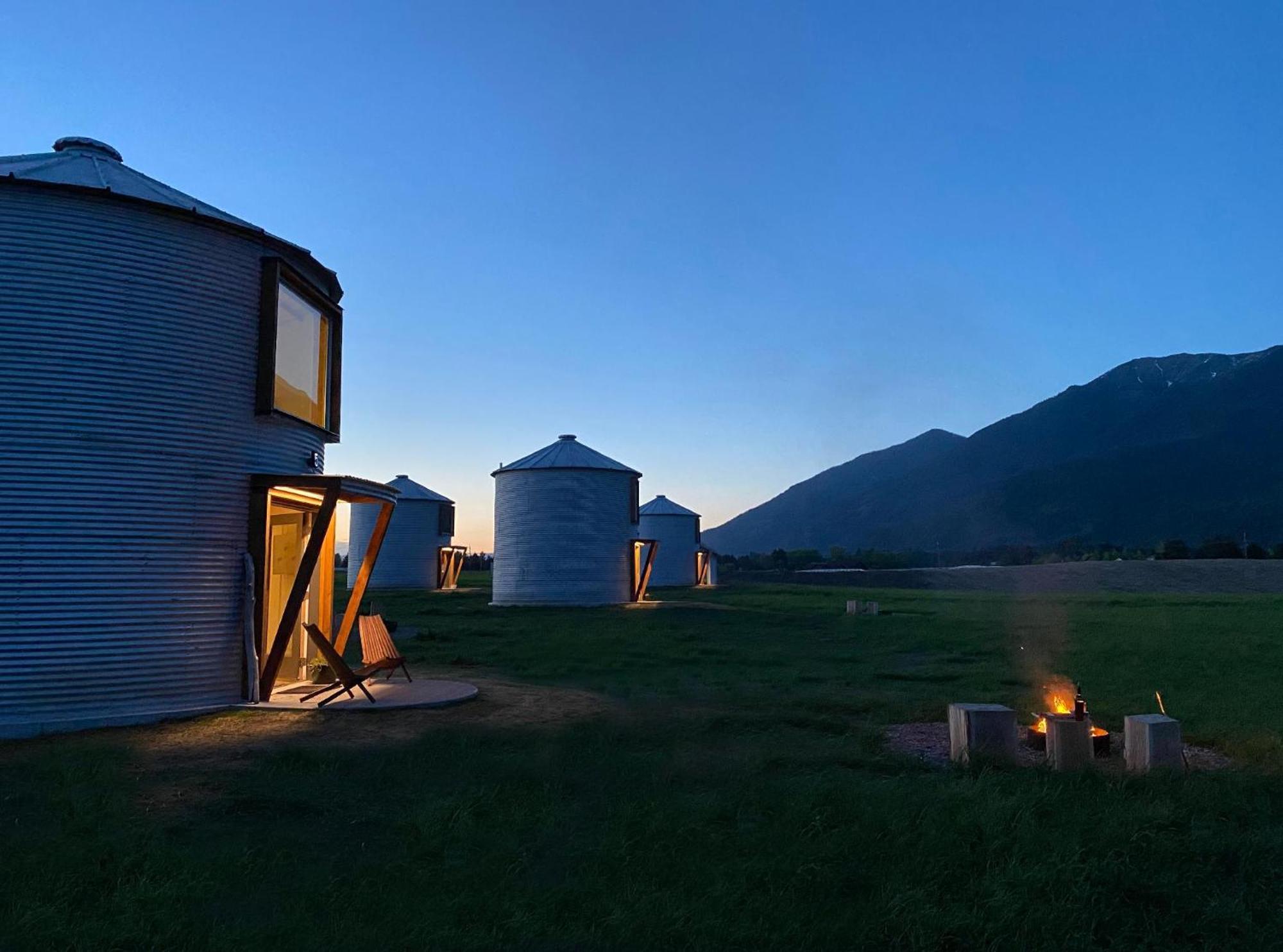 Clark Farm Silos - 5 Silo Mountain View Retreat Kalispell Exteriör bild