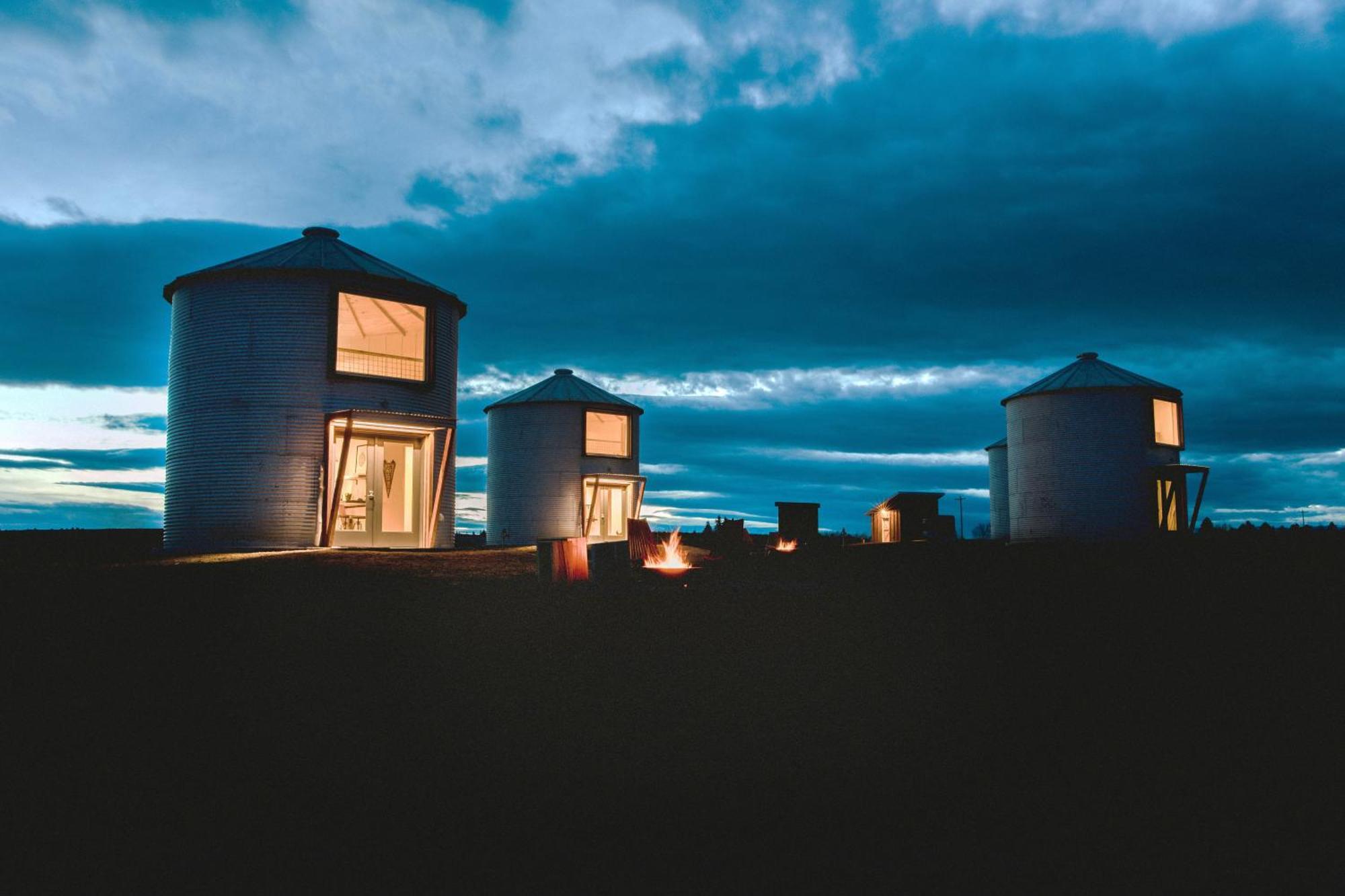 Clark Farm Silos - 5 Silo Mountain View Retreat Kalispell Exteriör bild