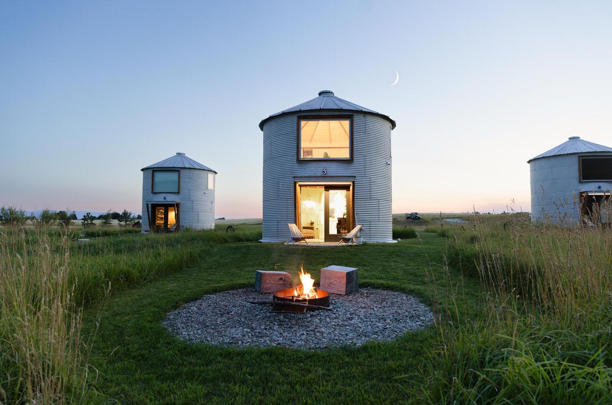 Clark Farm Silos - 5 Silo Mountain View Retreat Kalispell Exteriör bild